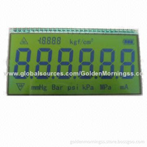 7-segment Custom LCD Display Module, STN Mode